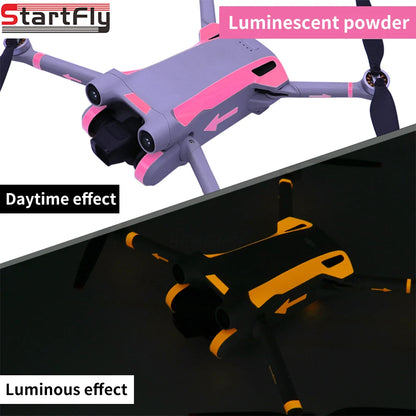 Mini 3 Pro Waterproof Protection Film Night Safety Flight Sticker for 